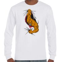 T-Shirt Hammer Manches Longues de Marque Gildan Vignette