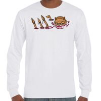 T-Shirt Hammer Manches Longues de Marque Gildan Vignette