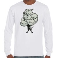 T-Shirt Hammer Manches Longues de Marque Gildan Vignette