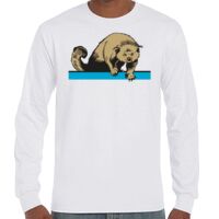 T-Shirt Hammer Manches Longues de Marque Gildan Vignette