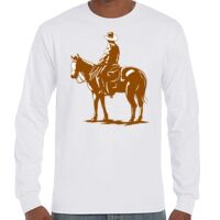 T-Shirt Hammer Manches Longues de Marque Gildan Vignette