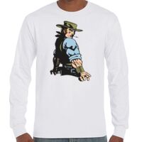 T-Shirt Hammer Manches Longues de Marque Gildan Vignette