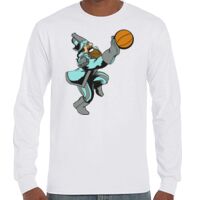 T-Shirt Hammer Manches Longues de Marque Gildan Vignette