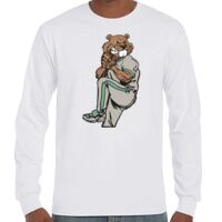 T-Shirt Hammer Manches Longues de Marque Gildan Vignette