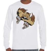 T-Shirt Hammer Manches Longues de Marque Gildan Vignette