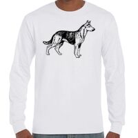 T-Shirt Hammer Manches Longues de Marque Gildan Vignette