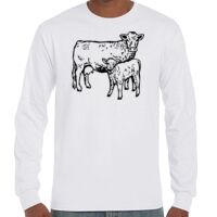 T-Shirt Hammer Manches Longues de Marque Gildan Vignette