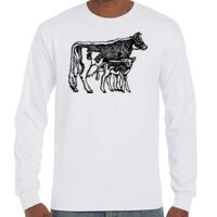 T-Shirt Hammer Manches Longues de Marque Gildan Vignette