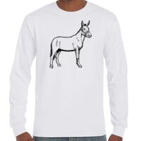 T-Shirt Hammer Manches Longues de Marque Gildan Vignette