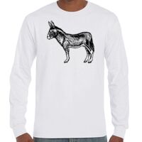 T-Shirt Hammer Manches Longues de Marque Gildan Vignette