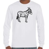 T-Shirt Hammer Manches Longues de Marque Gildan Vignette