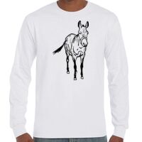 T-Shirt Hammer Manches Longues de Marque Gildan Vignette