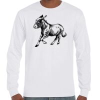 T-Shirt Hammer Manches Longues de Marque Gildan Vignette