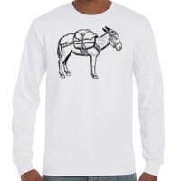 T-Shirt Hammer Manches Longues de Marque Gildan Vignette