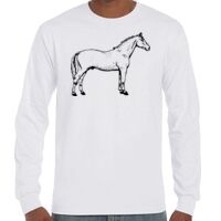 T-Shirt Hammer Manches Longues de Marque Gildan Vignette