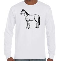 T-Shirt Hammer Manches Longues de Marque Gildan Vignette