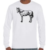 T-Shirt Hammer Manches Longues de Marque Gildan Vignette