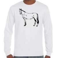 T-Shirt Hammer Manches Longues de Marque Gildan Vignette