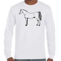 T-Shirt Hammer Manches Longues de Marque Gildan Vignette