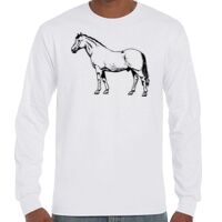 T-Shirt Hammer Manches Longues de Marque Gildan Vignette