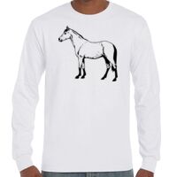 T-Shirt Hammer Manches Longues de Marque Gildan Vignette