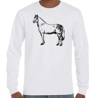 T-Shirt Hammer Manches Longues de Marque Gildan Vignette