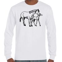 T-Shirt Hammer Manches Longues de Marque Gildan Vignette