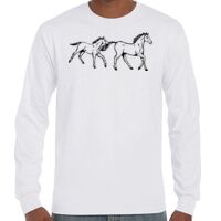 T-Shirt Hammer Manches Longues de Marque Gildan Vignette