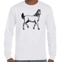 T-Shirt Hammer Manches Longues de Marque Gildan Vignette