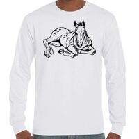 T-Shirt Hammer Manches Longues de Marque Gildan Vignette