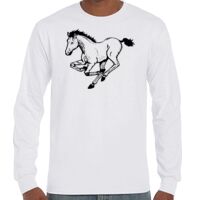 T-Shirt Hammer Manches Longues de Marque Gildan Vignette