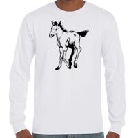 T-Shirt Hammer Manches Longues de Marque Gildan Vignette