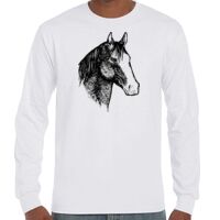 T-Shirt Hammer Manches Longues de Marque Gildan Vignette