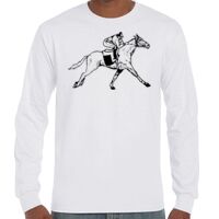 T-Shirt Hammer Manches Longues de Marque Gildan Vignette