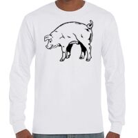 T-Shirt Hammer Manches Longues de Marque Gildan Vignette