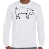 T-Shirt Hammer Manches Longues de Marque Gildan Vignette