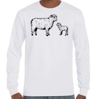 T-Shirt Hammer Manches Longues de Marque Gildan Vignette