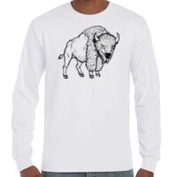 T-Shirt Hammer Manches Longues de Marque Gildan Vignette