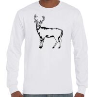 T-Shirt Hammer Manches Longues de Marque Gildan Vignette