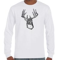 T-Shirt Hammer Manches Longues de Marque Gildan Vignette