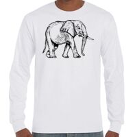 T-Shirt Hammer Manches Longues de Marque Gildan Vignette