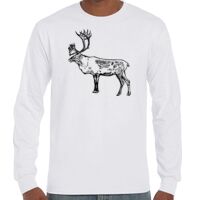 T-Shirt Hammer Manches Longues de Marque Gildan Vignette