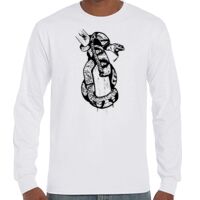 T-Shirt Hammer Manches Longues de Marque Gildan Vignette