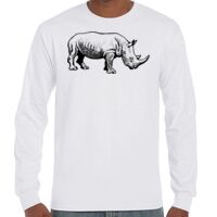 T-Shirt Hammer Manches Longues de Marque Gildan Vignette