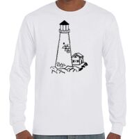 T-Shirt Hammer Manches Longues de Marque Gildan Vignette