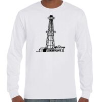 T-Shirt Hammer Manches Longues de Marque Gildan Vignette