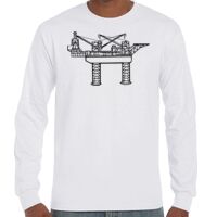 T-Shirt Hammer Manches Longues de Marque Gildan Vignette
