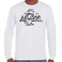 T-Shirt Hammer Manches Longues de Marque Gildan Vignette