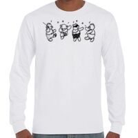 T-Shirt Hammer Manches Longues de Marque Gildan Vignette