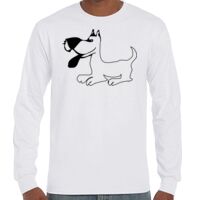 T-Shirt Hammer Manches Longues de Marque Gildan Vignette